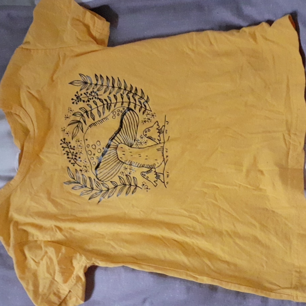 Yellow Mushroom Shirt